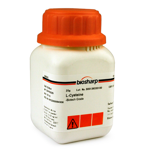 L-半胱氨酸/L-Cysteine biosharp实验室专用25g